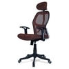 Reaii Mid Back Ergonomic Chair in Brown Colour