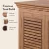 Tuscany Solid Wood Sideboard in Latin American Teak Finish