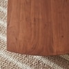 Copse Solid Wood Coffee Table in Provincail Teak Finish
