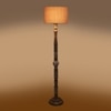 Devansh Wooden Floor Lamp