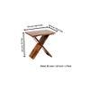 Darcy Sheesham Wood Coffee Table In Teak Finish