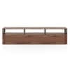Carmond Solid Wood Free Standing TV Unit in Teak Finish