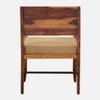 Marlon Lounge Chair in Brown Fabric