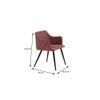 Hanner Accent Chair - Pink