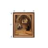 Artistry Brown Holy Staircase Monastery Canvas Wall Canvas Wall Prints Set of 1 Multicolor Matte