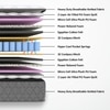 Rizewell Silky-Soft Fabric Pocket Spring Mattress