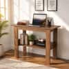 Spydercraft Spacio Modern Study Table in Noce Lyon Finish