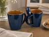 Blue Hug-in-a-Mug Premium Coffee Mug Set – Set of 2