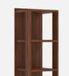 DCanape Epilogue Engineering Wood Book Shelf Dark Acacia Finish