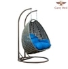 Ryan Metal Swing in Grey Color - with Stand