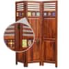Rangrez Sheesham Wood Room Divider In Natural Finish