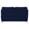 Osbert Velvet 2 Seater Sofa in Navy blue Color