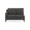 Abbey Sectional Sofa (Colour : Steel, Cushion : Hard, Seater : Right Aligned 2 Seater + Right Aligned Chaise)