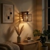 Lyon Brown Solid Wood Wall Lights