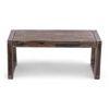 Hamstreet Sheesham Wood Coffee Table In Antique Grey Finish