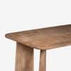 Serenzia Franz Solid Wood 6 Seater Dining Table in Limewash Finish