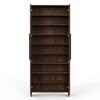 BLUEWUD Brooklyn Highline Multipurpose Shoe Rack, Storage File Cabinet Organizer, Slipper Footwear Stand for 28 Pairs for Living Room Home DIY (Brown Maple) (75.7 x 31.7 x 180) CM (Size Upto UK 9)