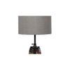 Freeda Natural Linen Shade Floor Lamp