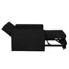 Eden  Pull Out Sofa cum Bed  in Black Colour