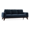 Granada Sofa Set (Colour: Cobalt Blue, Seater: 3+2+1)