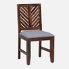 Rimz Solid Wood Dining Chair in Provincial Teak Finish