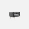 Grace Fabric Sofa (Grey)