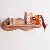 WOODENMOOD Rectangular Wall Rack