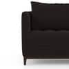 Florence Premium 2 Seater Fabric Sofa in Deep Brown Velvet Colour