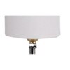 Faith Wood Table lamp with Grey cotton Shade