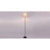Elaine Multicolour Fabric Floor Lamp with Black Iron Base