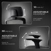 Kepler Brooks Eterna High Back Premium Office Chair in Black Colour