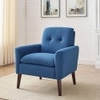 Gartman Accent Chair in Blue Colour