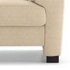 Farina Premium 1 Seater Fabric Sofa in Birch Beige Colour