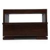 Ohio Solid Wood Bedside Table in Mahogany Finish