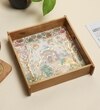 Taj Garden View Wooden Tray- Large