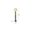 Tall Boy Black Jute Floor Lamp with Black Jute Base