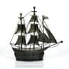 Desert Art Metal Handpainted Multicolour Ship Showpiece