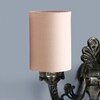 Devansh Metal Electric Wall Light in Antique Gold Colour with Grey Shade Count of 2 Lights
