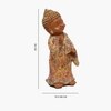 VEDAS Polyresin  Figurine in Orange Colour