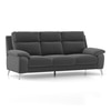 Emila 3 seater fabric sofa in Grey Colour