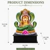 Devotional Divine Aura Shiva Statue in Multicolor Colour