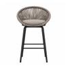 Dyana Woven Back Bar Chair