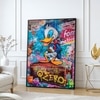 The Castle Decor Luxury Duck Character Wall Art Framed Painting 20x30 Inch
