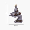 VEDAS Polyresin  Figurine in Grey Colour