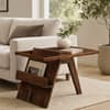 Mora Sheesham Wood End Table in Provincial Teak Finish by Woodsworth