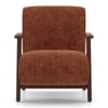 Nido Fabric Lounge Chair In Aubum Wale Corduroy Colour