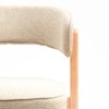 Harbor Solid Wood Dining Chair in Flaxen Colour