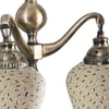 Devansh Metal Electric Wall Light in Multi Colour with Multi Shade Count of 2 Lights