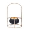 Regal Radiance Candle Holder in Gold Colour