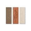 The Castle Decor Minimal Line Face Wall Art Set of 3 36x39 Inch